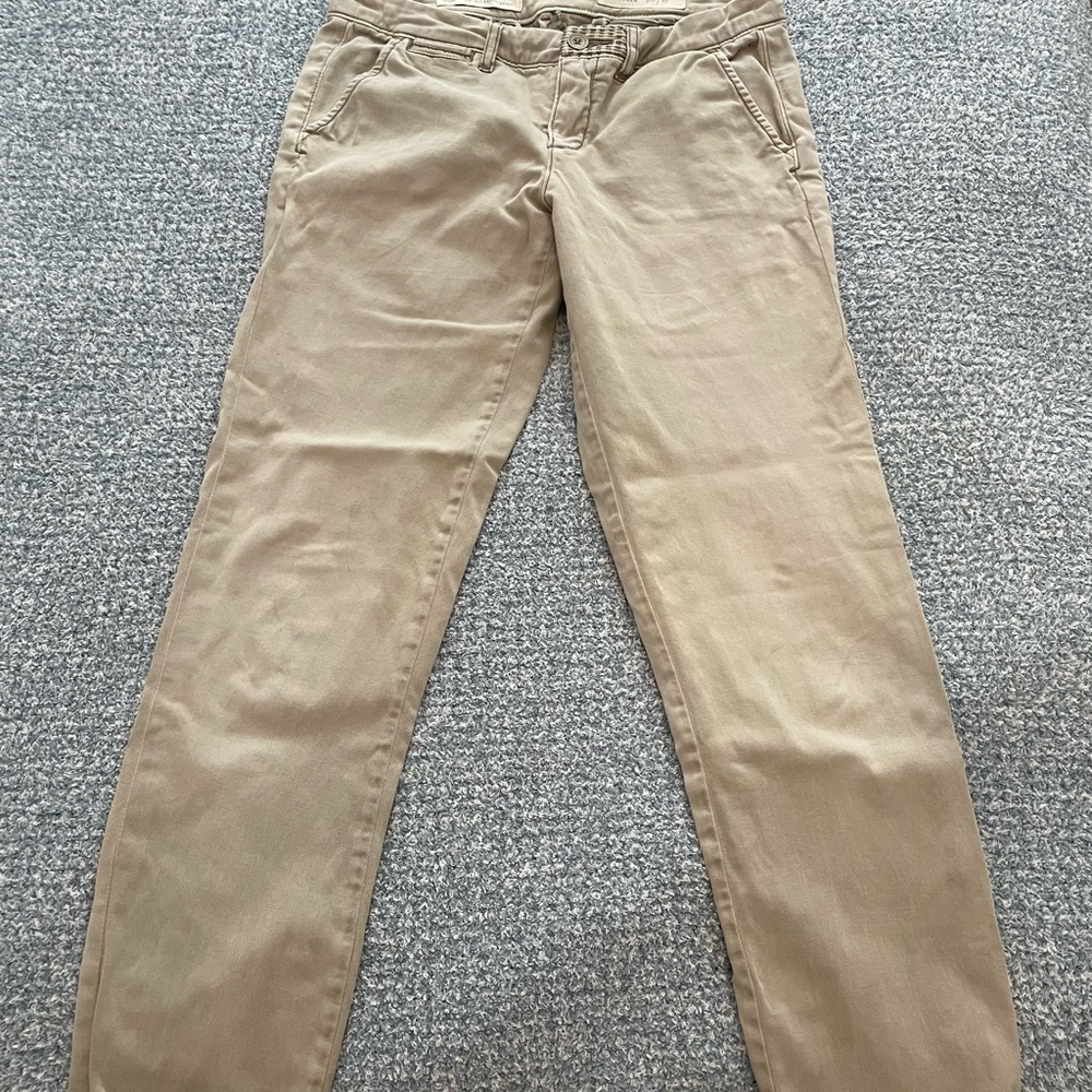 Anthropologie Pilcro and the Letterpress Tan Pants